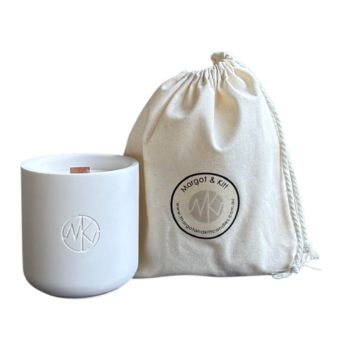 Handcrafted Soy/Coconut Wax Candle-Linen-Medium