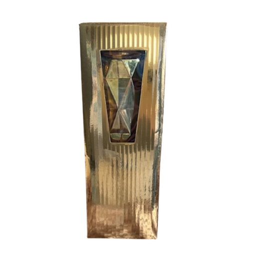 Glass Gold Diamond Geo Diffuser